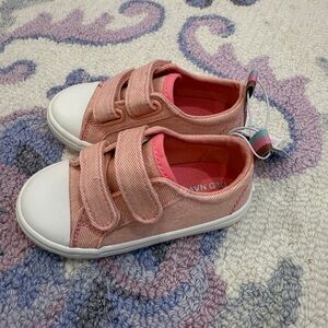 Old Navy Pink Kids Sneakers with Velcro